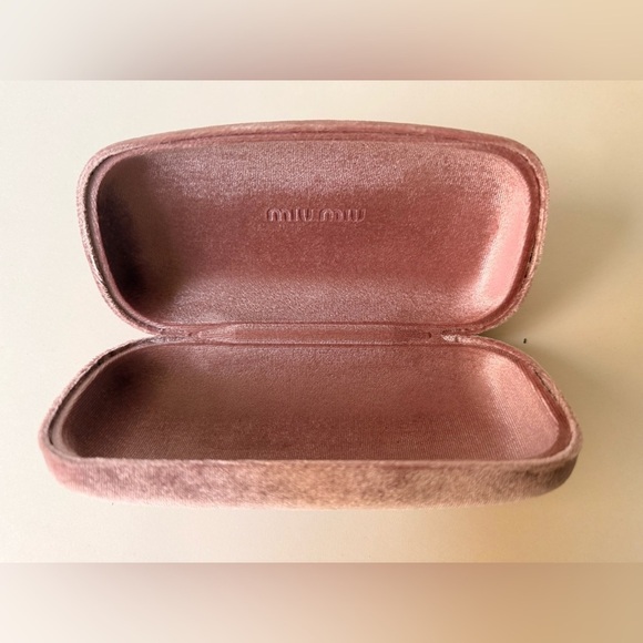 Miu Miu Vintage Oversize Sunglasses Dark Grey Y2K Designer w Case & Cloth main image 10